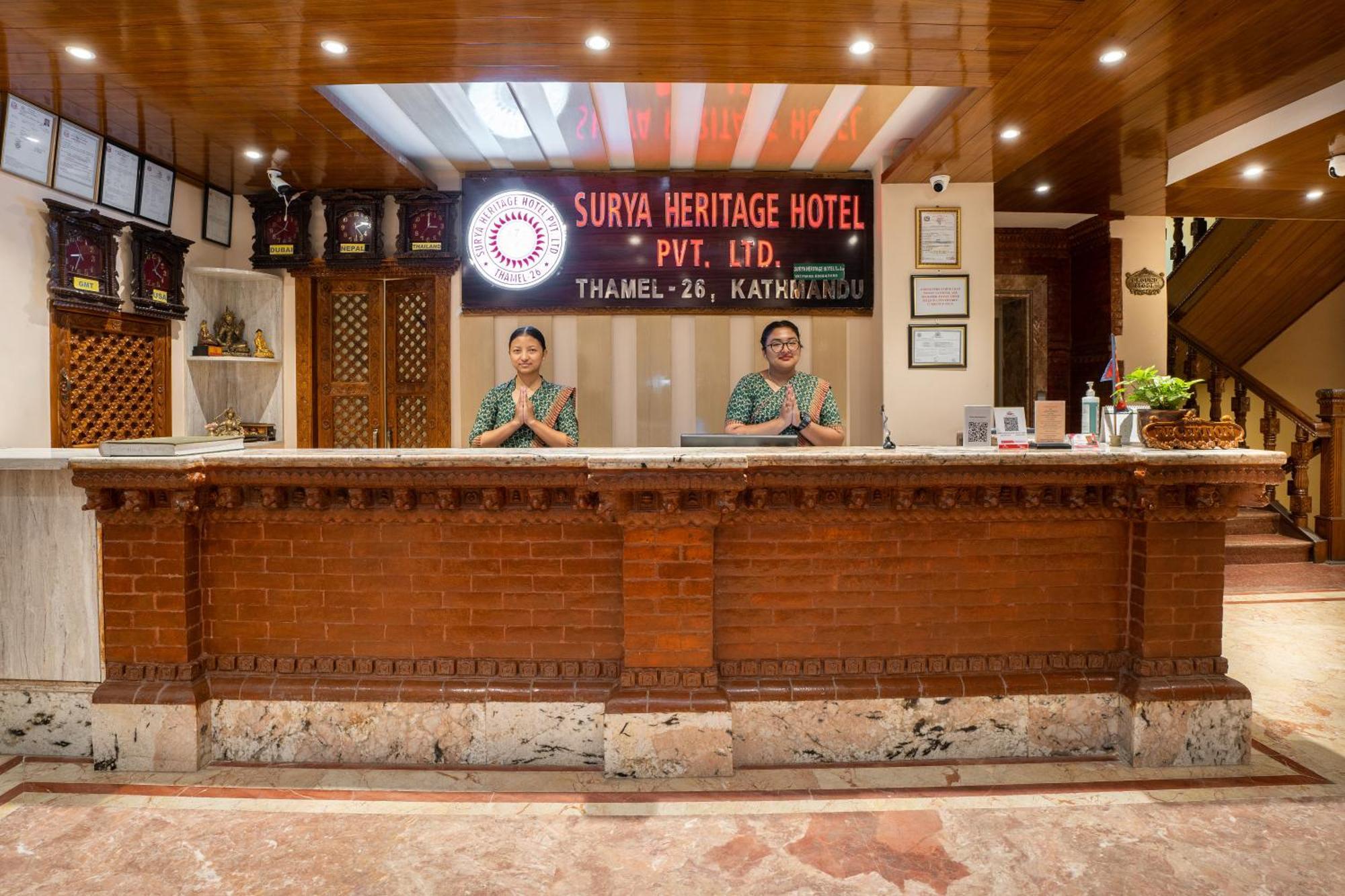 Surya Heritage Hotel Kathmandu Esterno foto